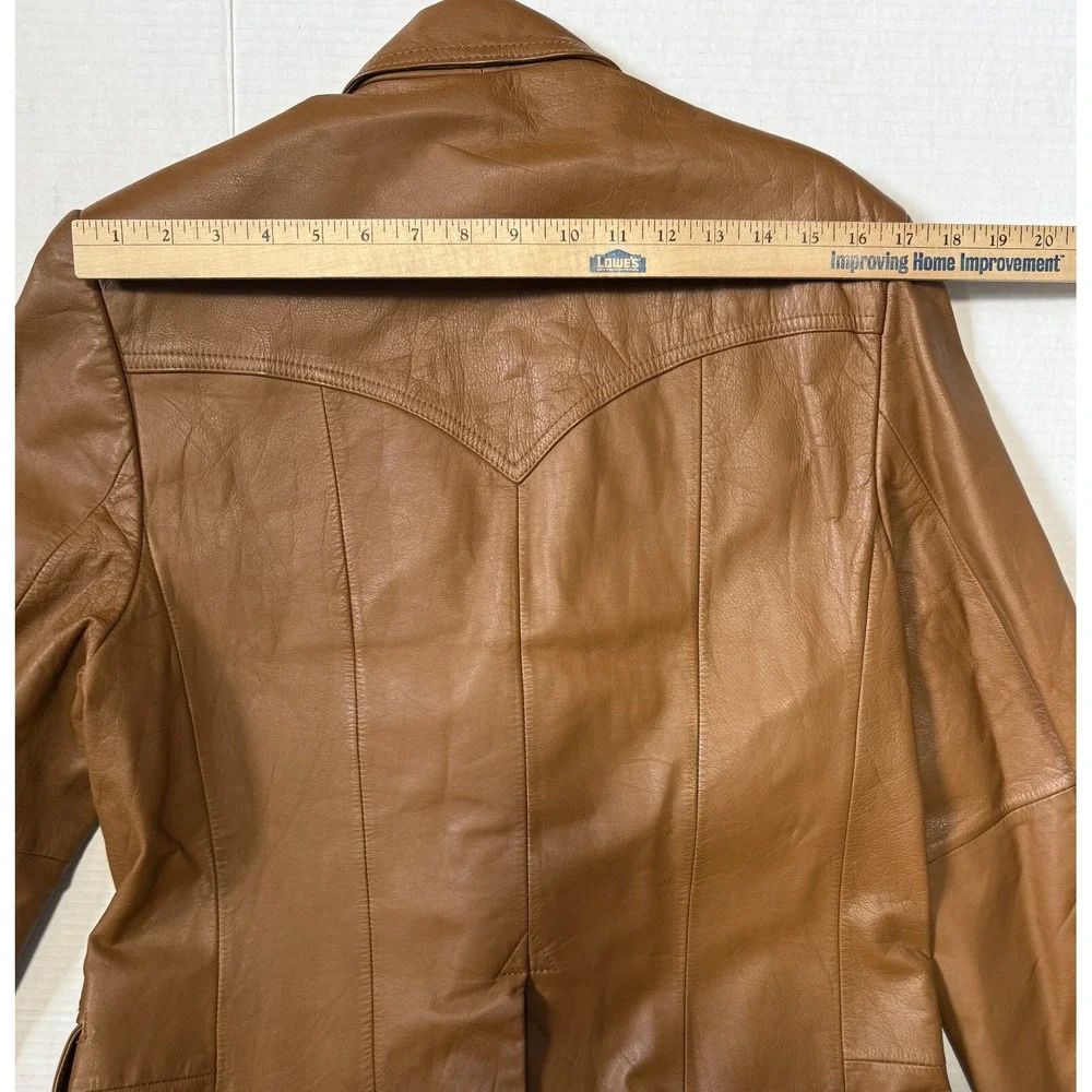 PIONEER WEAR - Men's‎ VINTAGE Leather Blazer Jacket - Size 40